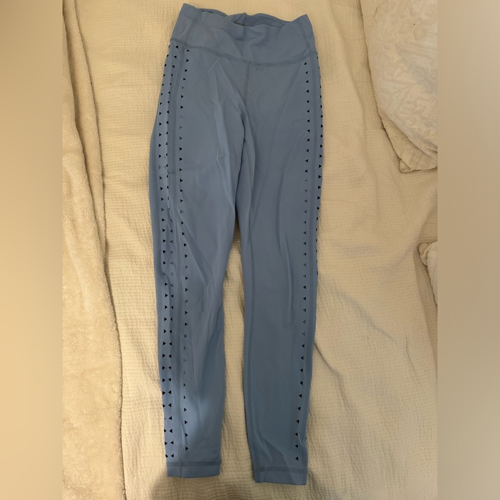 Blue Athletic Leggings